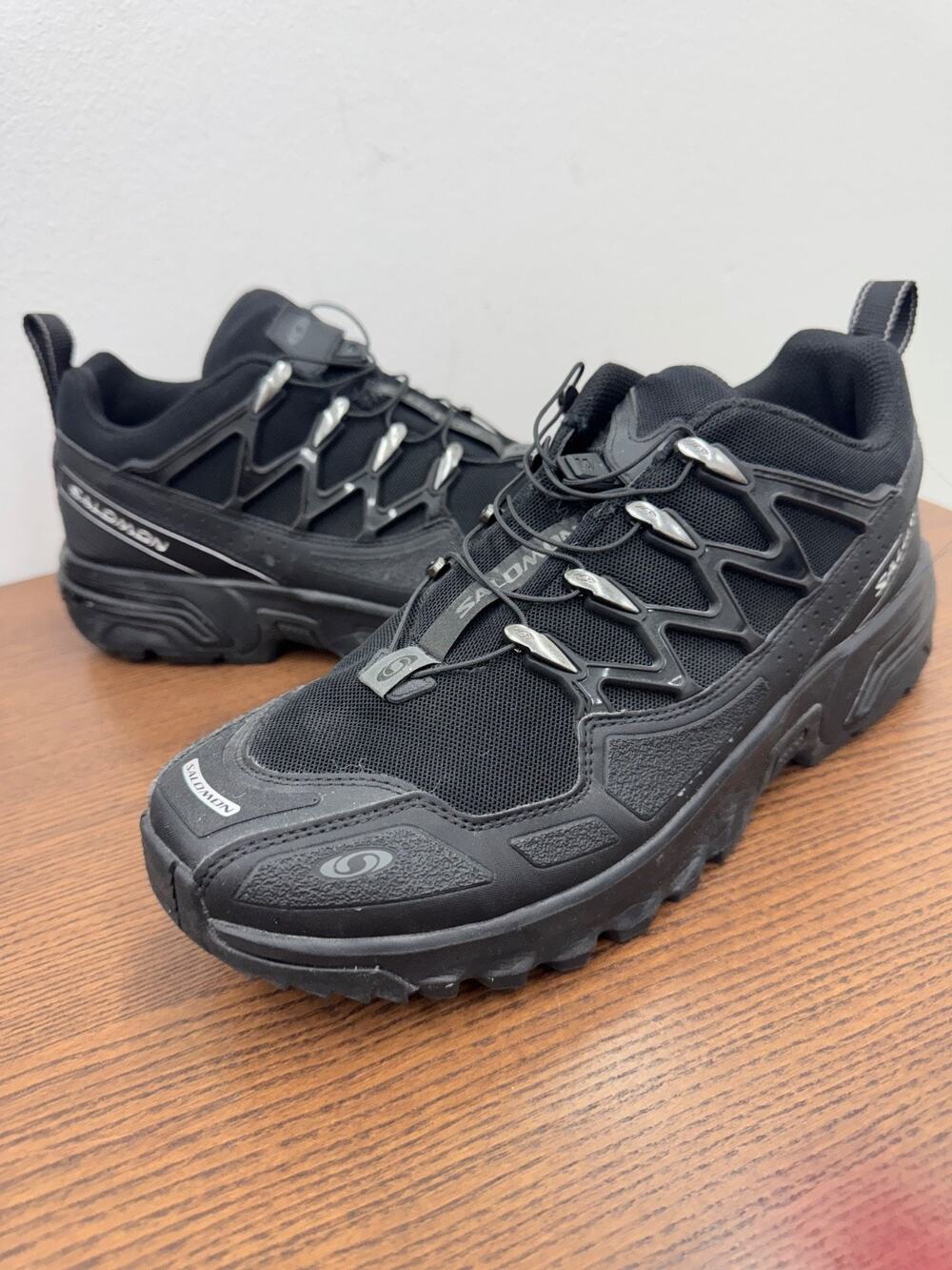 Salomon ACS+ OG Black Footwear Silver SNEAKER SIZE WM 11.5 M 10.5 (SH300THRIFTY